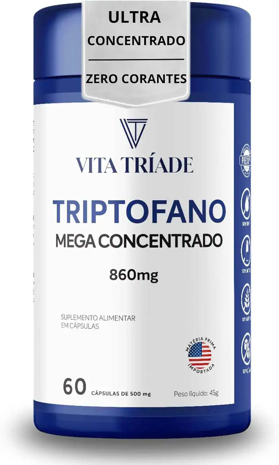 Triptofano Concentrado 860mg